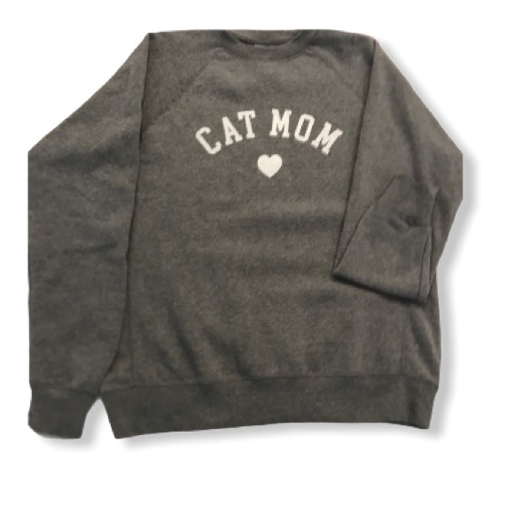Vici Sweaters - Cat Mom Sweatshirt ** Sold Out**